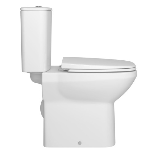 Kit Bacia P/ Cx Acoplada Flex - Branco