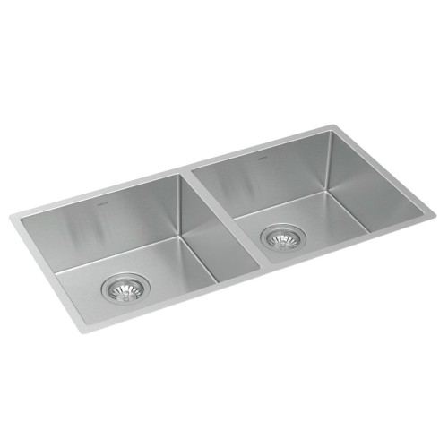 Cuba de Cozinha Retangular Dupla Deca 80x40cm Suprema Inox
