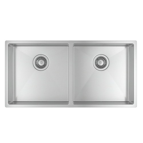 Cuba de Cozinha Retangular Dupla Deca 80x40cm Suprema Inox