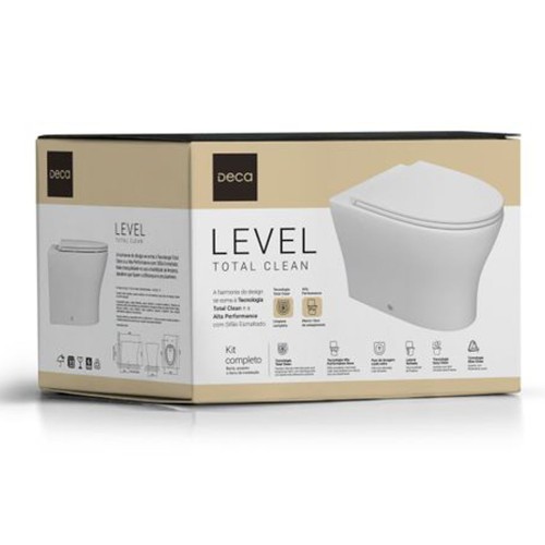 Kit Completo Deca Bacia Convencional Nova Level Branco