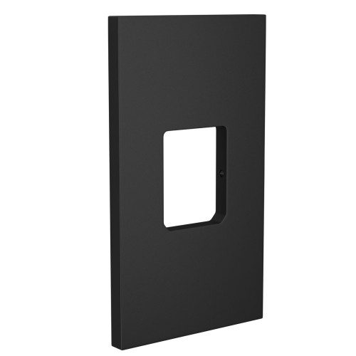 Acabamento de Tomada para Toalheiro Térmico Black Matte
