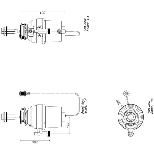 Triturador de Resíduos de Alimentos Deca - 220v