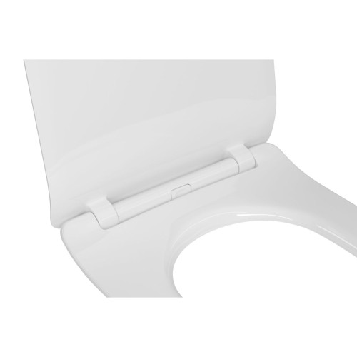 Assento em Termofixo com Slow Close e Easy Clean Branco para Bacias Lk Carrara Nuova Branco