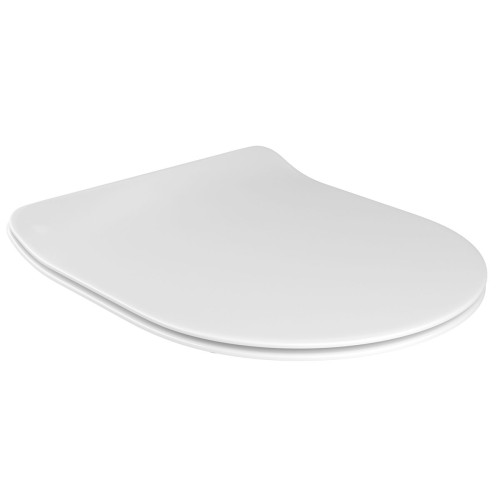 Assento em Termofixo com Slow Close e Easy Clean Branco para Bacias Lk Carrara Nuova Branco