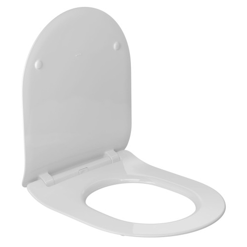 Assento em Termofixo com Slow Close e Easy Clean Branco para Bacias Lk Carrara Nuova Branco