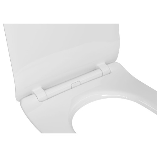 Assento em Termofixo com Slow Close e Easy Clean Branco para Bacias Lk Carrara Nuova Branco
