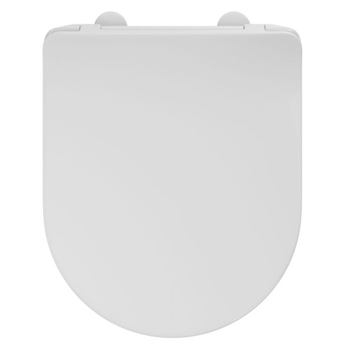 Assento em Termofixo com Slow Close e Easy Clean Branco para Bacias Lk Carrara Nuova Branco