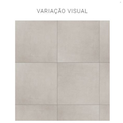 Porcelanato Cimentício Hard 90x90cm Cinza - Portinari York Sgr Esmaltado Retificado