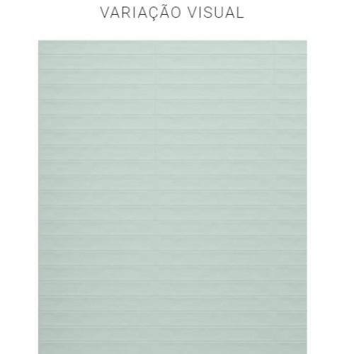 Porcelanato Monocromatico Natural 5x40cm Verde - Portinari Make Gn Nat Esmaltado Bold