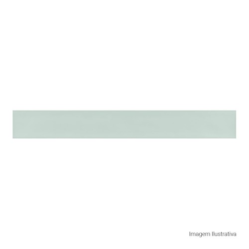 Porcelanato Monocromatico Natural 5x40cm Verde - Portinari Make Gn Nat Esmaltado Bold