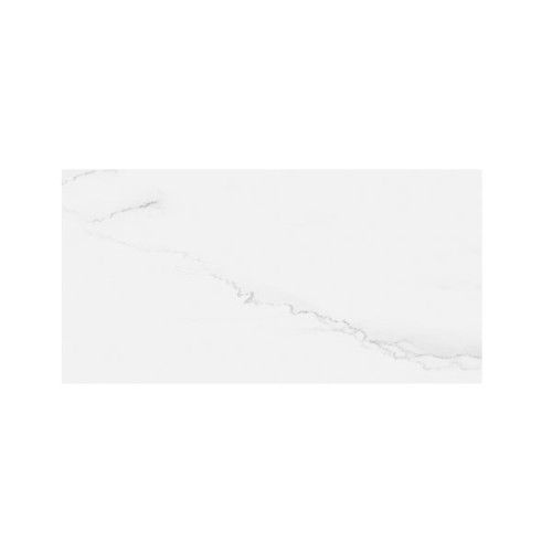 Porcelanato Marmorizado Natural 60x120cm Branco - Portinari Lumina Wh Nat Esmaltado Retificado