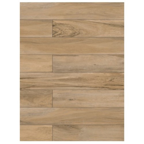 Porcelanato Amadeirado Matte 20x120cm Bege - Portinari Alameda Be Mat Esmaltado Retificado