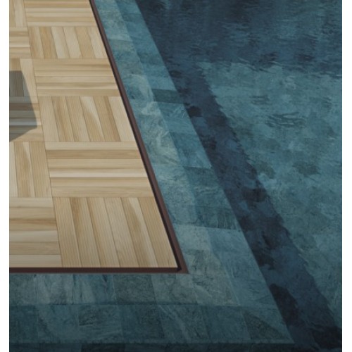 Porcelanato Pedra Lux 20x20cm Azul - Portinari Pacific Bl Esmaltado Bold