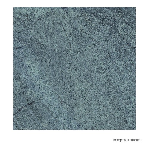 Porcelanato Pedra Lux 20x20cm Azul - Portinari Pacific Bl Esmaltado Bold