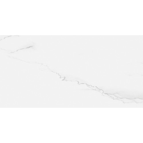 Porcelanato Acetinado Marmorizado 60x120cm Branco - Portinari Lumina Wh Act Esmaltado Retificado