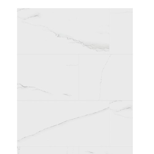Porcelanato Acetinado Marmorizado 60x120cm Branco - Portinari Lumina Wh Act Esmaltado Retificado
