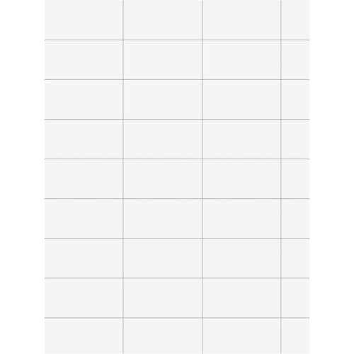 Porcelanato Monocromatico Matte 30x60cm Branco - Portinari Clean White Plain Retificado