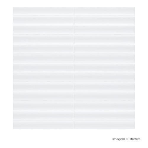 Porcelanato Monocromatico Matte 30x30cm Branco - Portinari Mc Fillet Wh Esmaltado Bold