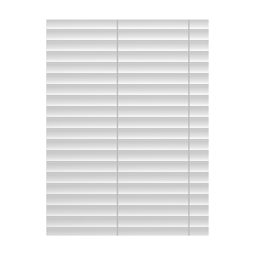 Porcelanato Monocromatico Matte 30x30cm Branco - Portinari Mc Fillet Wh Esmaltado Bold