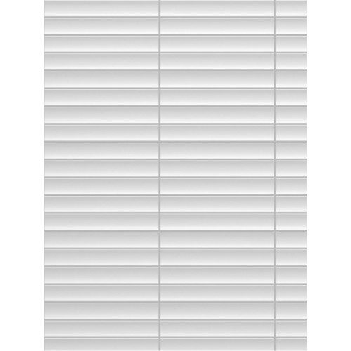 Porcelanato Monocromatico Matte 30x30cm Branco - Portinari Mc Fillet Wh Esmaltado Bold