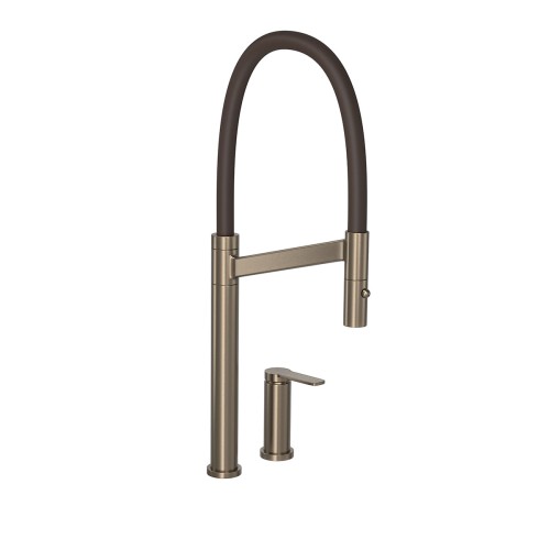 Misturador Monocomando de Mesa para Cozinha Deca Colore Corten e Marrom