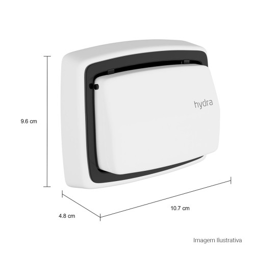 Acabamento para Válvula de Descarga Hydra Max Color Branco