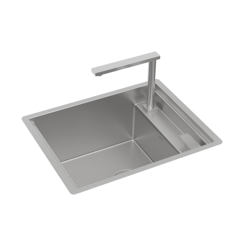 Cuba Cozinha Supra Hide Retangular 50x40cm Inox - Cc.670.40.Sup.Inx
