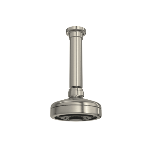 Chuveiro Acqua Plus com Tubo para Teto Inox 12,4cm - 1990.Inx.Tet