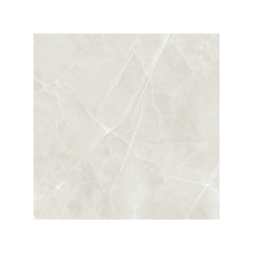 Porcelanato Marmorizado Polido 90x90cm Branco  - Portinari Ônix Minerale Wh Pol Esmaltado Retificado - 6063262a