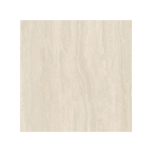 Porcelanato Marmorizado Natural 90x90cm Branco - Portinari Travertino Navona Ofw Nat Esmaltado Retificado - 6063351a