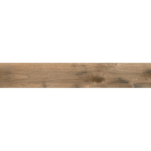 Porcelanato Acetinado Amadeirado 20x120cm Marrom - Portinari Arbo Hd Carvalho Hd Act Esmaltado Retificado