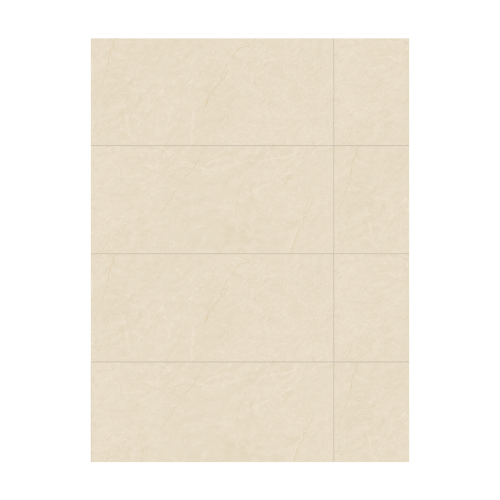 Porcelanato Marmorizado Acetinado 120x270cm Branco  - Portinari Avorio Gold Ofw Act Dd Esmaltado Retificado