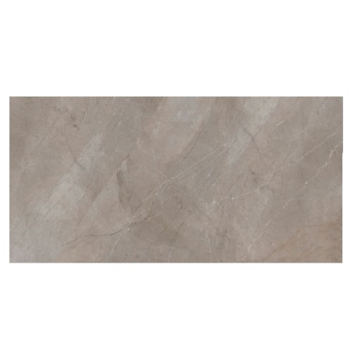 Porcelanato Polido Marmorizado 120x240cm Cinza - Portinari Soneto Marble Gr Pol Retificado