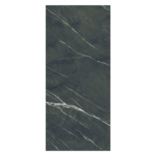 Porcelanato Acetinado Marmorizado 120x270cm Preto - Portinari Marquina Bk Act Dd Esmaltado Retificado