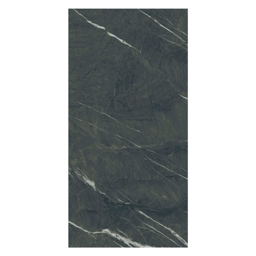 Porcelanato Marmorizado Natural 90x180cm Preto - Portinari Marquina Bk Nat Dd Esmaltado Retificado