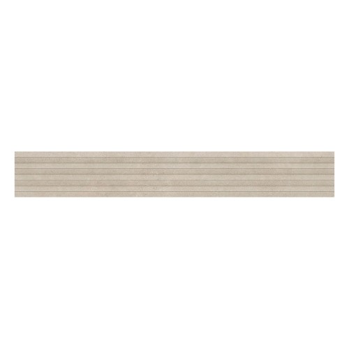 Porcelanato Cimentício Matte 17x120cm Cinza - Portinari Mc Metropolis Sgr Esmaltado Retificado