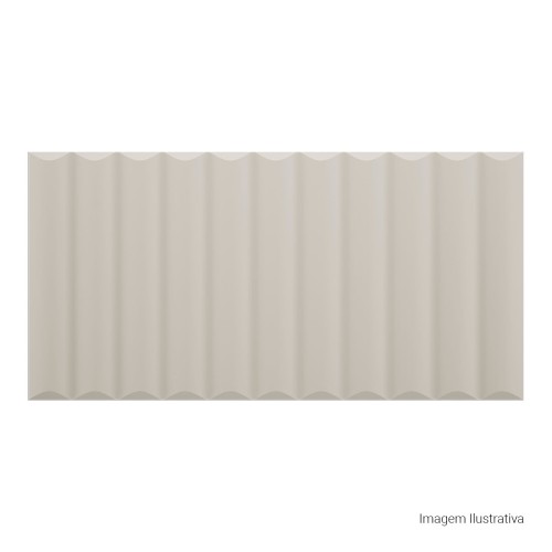 Porcelanato Monocromatico Matte 30x60cm Cinza - Portinari Soft Walls Gr Retificado