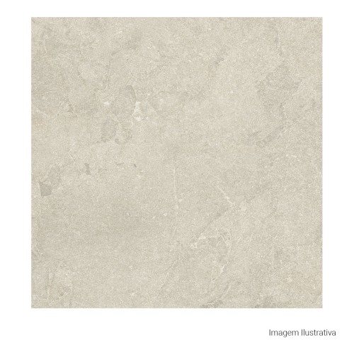 Porcelanato Pedra Natural 90x90cm Bege - Portinari Verona Be Nat Esmaltado Retificado