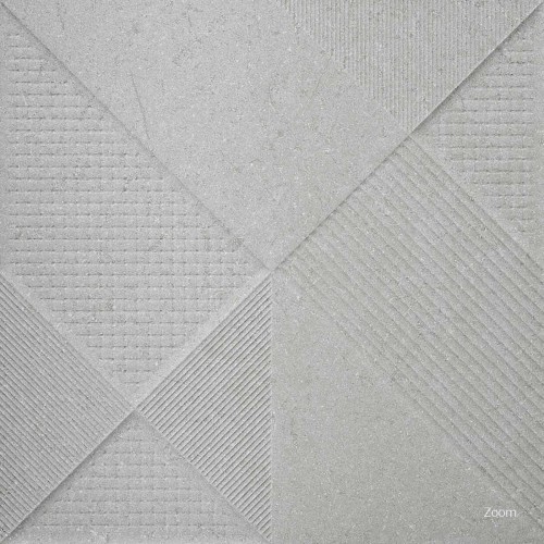 Porcelanato Pedra Matte 60x60cm Cinza - Portinari Boulevard Decor Sgr Esmaltado Retificado