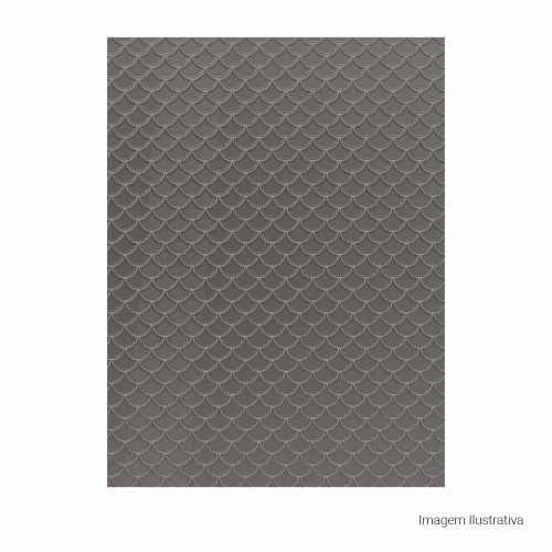Porcelanato Monocromatico Lux 25,9x27,3cm Cinza - Portinari Mc Ritmos Dgr Esmaltado Bold