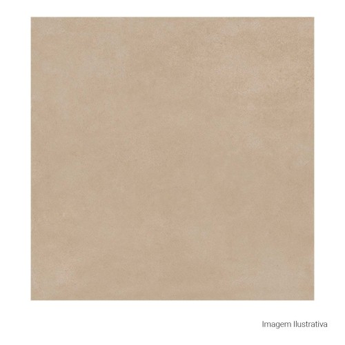 Porcelanato Polido Cimentício 120x120cm Marrom - Portinari Citta No Pol Retificado