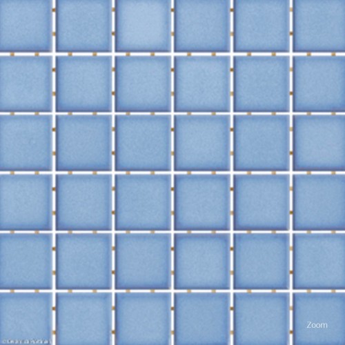 Porcelanato Monocromatico Lux 5x5cm Azul - Portinari Creare Ceu Esmaltado Bold