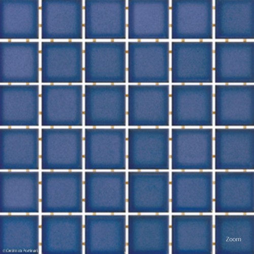 Porcelanato Monocromatico Lux 5x5cm Azul - Portinari Creare Marinho Esmaltado Bold