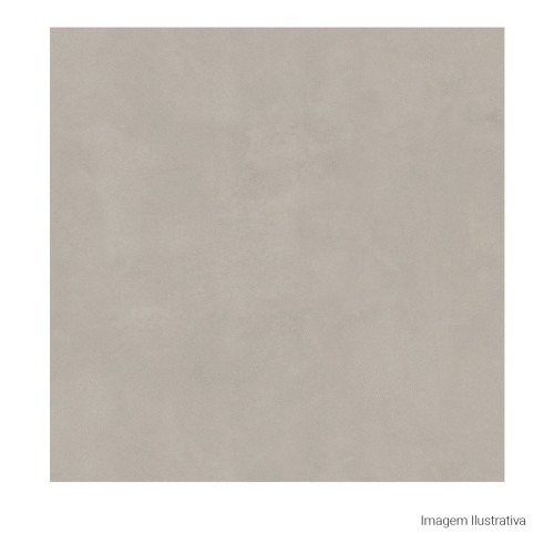 Porcelanato Cimentício Natural 60x60cm Cinza - Portinari Downtown Hd Gr Nat Esmaltado Retificado