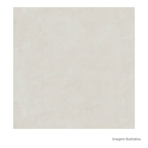 Porcelanato Cimentício Natural 60x60cm Branco - Portinari Downtown Hd Wh Nat Esmaltado Retificado