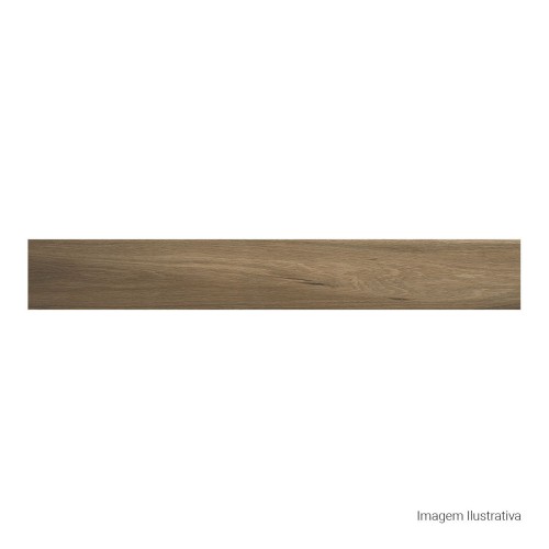Porcelanato Amadeirado Hard 20x120cm Marrom - Portinari Tavola No Esmaltado Retificado