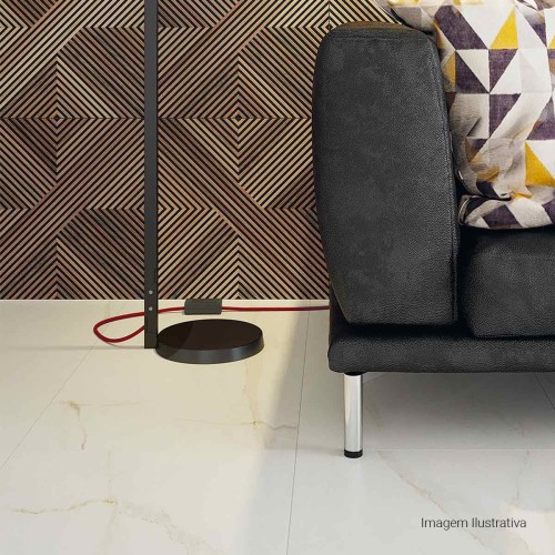 Porcelanato Amadeirado Natural 60x60cm Marrom - Portinari Tavola Decor No Nat Esmaltado Retificado