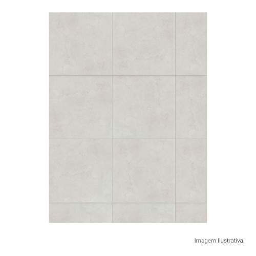 Porcelanato Acetinado Cimentício 60x60cm Cinza - Portinari Loft Sgr Esmaltado Retificado