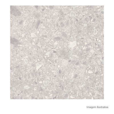 Porcelanato Pedra Natural 100x100cm Cinza - Portinari Mount Clemo Sgr Nat Pietra Prime Retificado