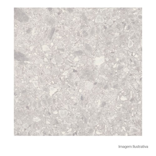 Porcelanato Pedra Natural 100x100cm Cinza - Portinari Mount Clemo Sgr Nat Pietra Prime Retificado